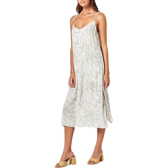 NWT Charlie Holiday Zen Banana Leaf Mini Dress Small 4 - Picture 1 of 3